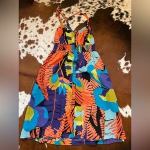 Tropical Anthropologie Dress
